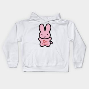 Chinese Zodiac Rabbit Doodle Art Kids Hoodie